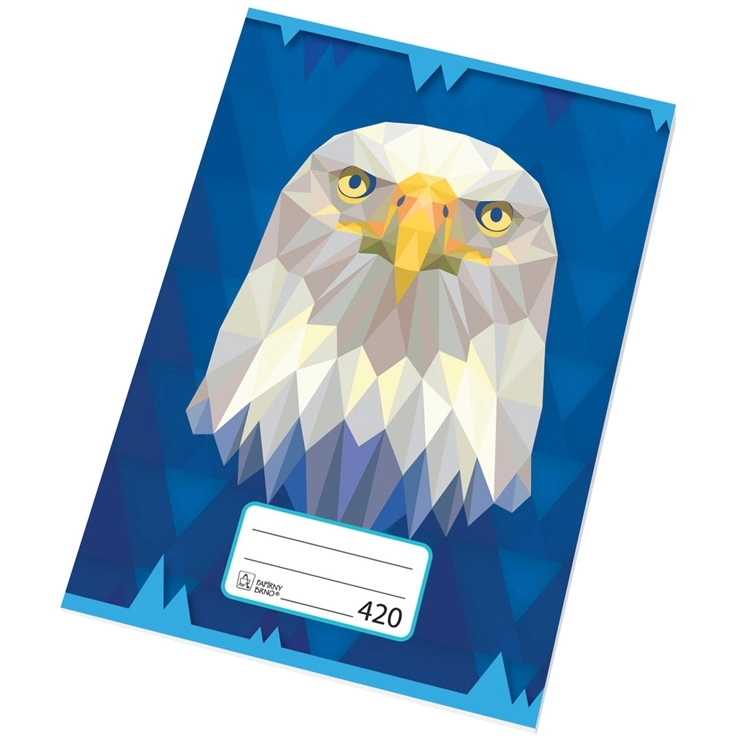 Školní sešit Premium 420 A4, čistý, 20 listů