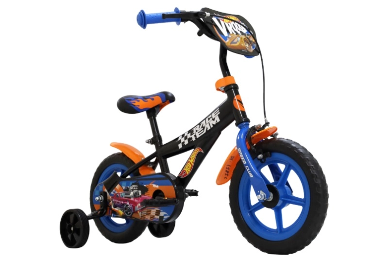 Hot Wheels dětské kolo 12" se stabilizačními kolečky