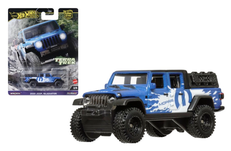 Hot Wheels Premium Jeep Gladiator – kovový sběratelský model