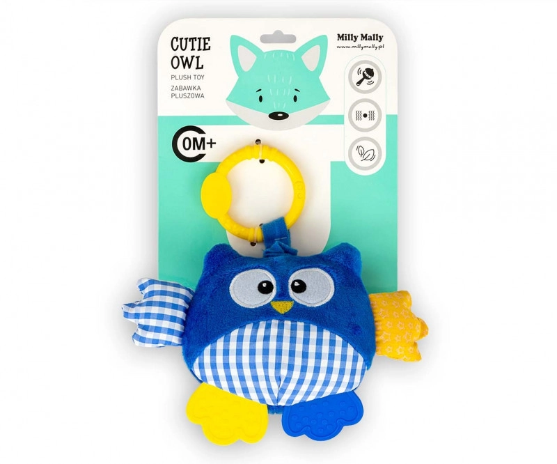 Milly Mally přívěsek Owl modrá