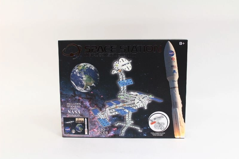 NASA kovová vesmírná stanice – stavebnice 230 dílků