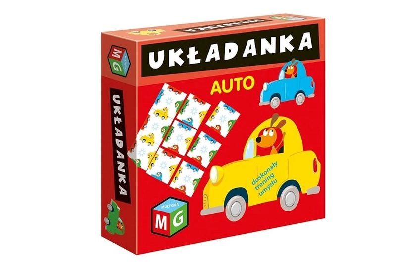 Hlavolamové puzzle Auto