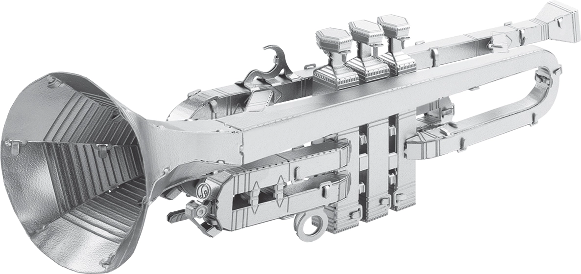 Metal Earth 3D kovové puzzle trumpet