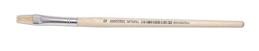 Štětec CONCORDE Natural plochý č. 12 CONCORDE