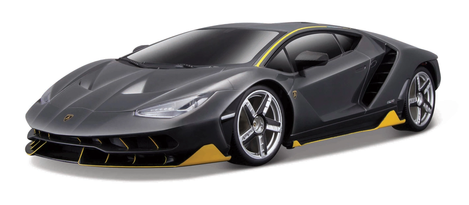 Maisto RC - 1:14 Lamborghini Centenario se světly, šedá, XTR, 2,4 GHz, USB