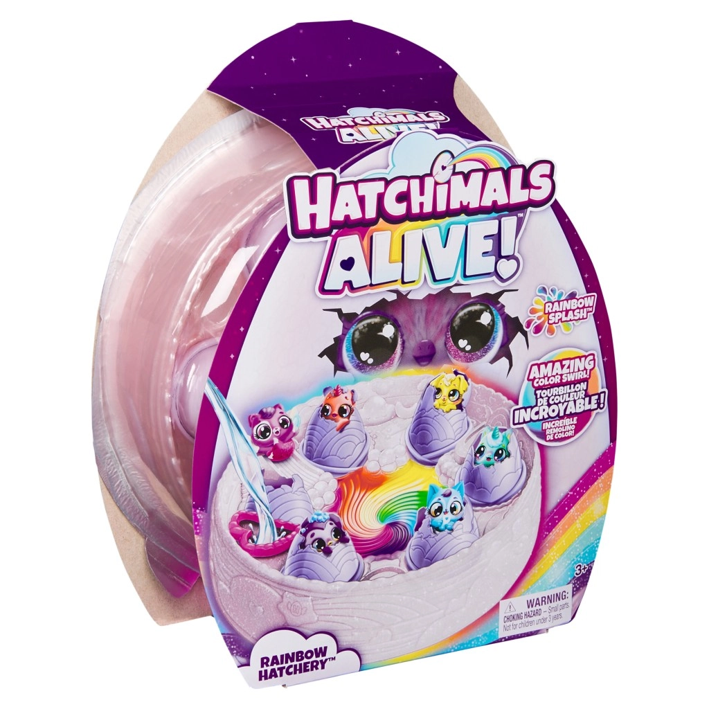 Duhový hrací set Hatchimals