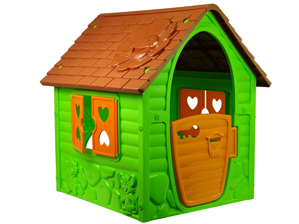 Levně RKToys zahradní domeček Heart zelený