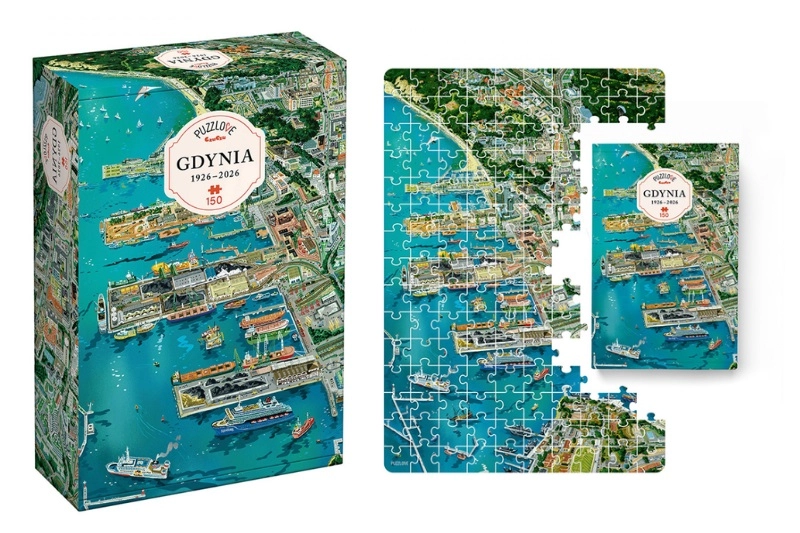 CzuCzu Puzzlove Gdyně 150 dílků