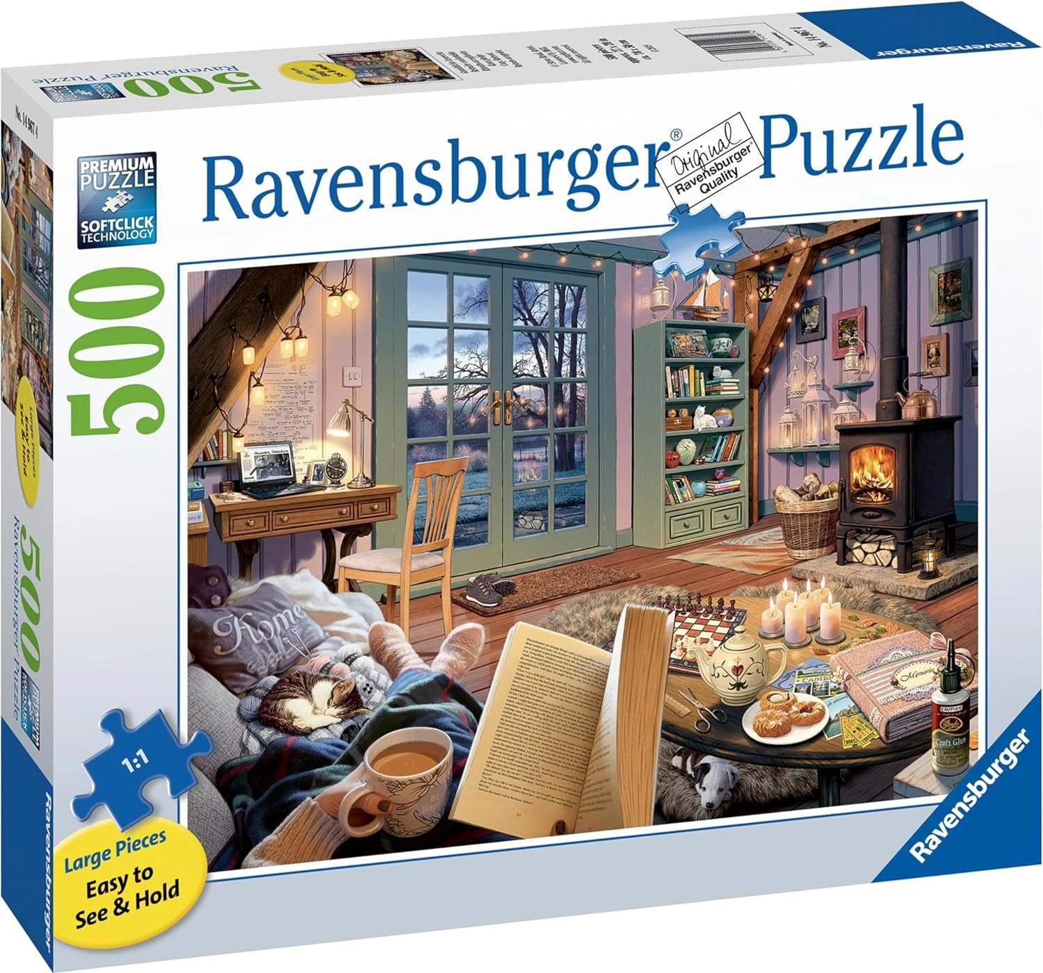 Ravensburger puzzle Útulné útočiště XXL 500 dílků
