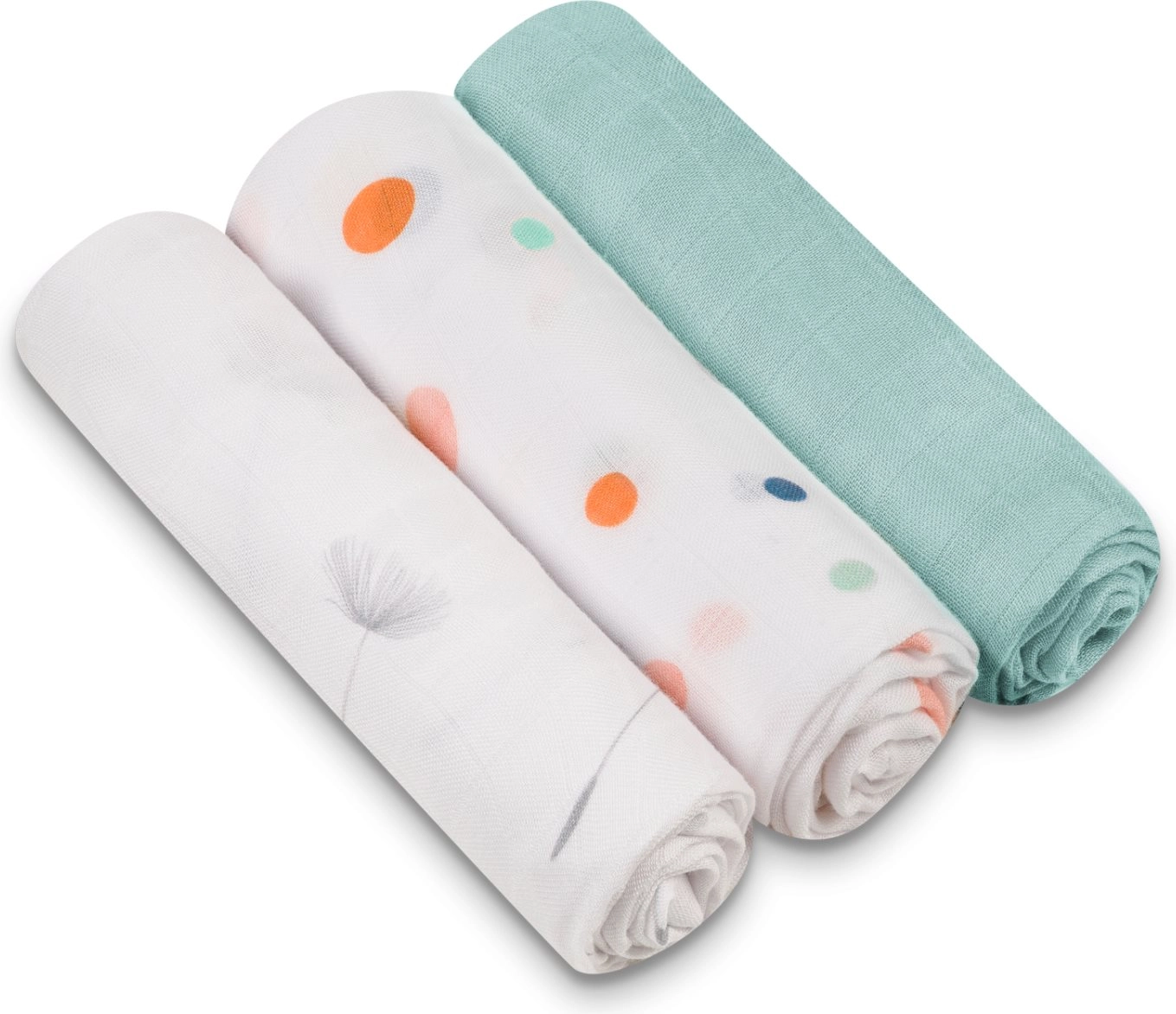 Lionelo bambusové mušelínové pleny 3 ks Dot