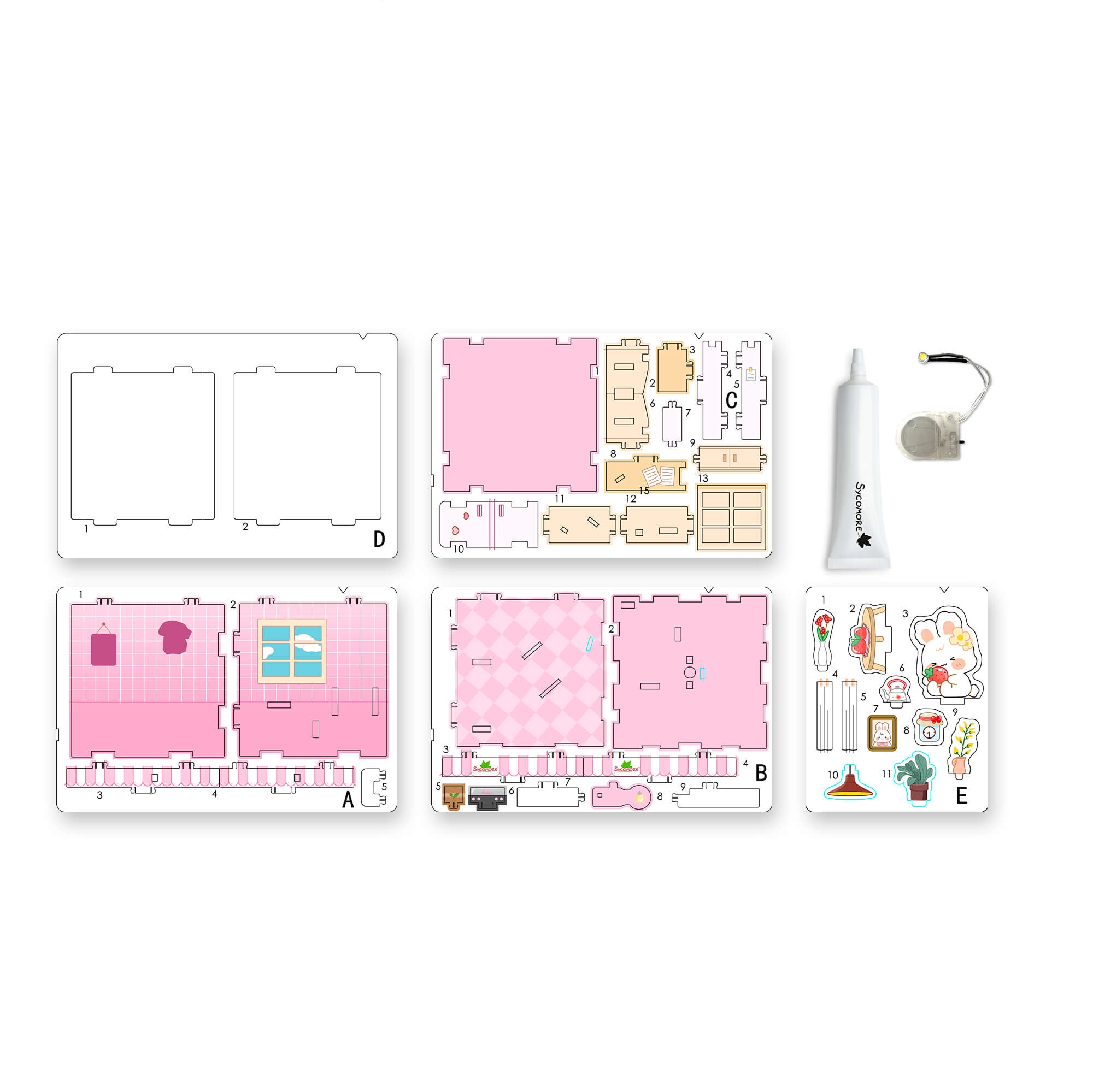 Chibi svět – mini box s králíkem