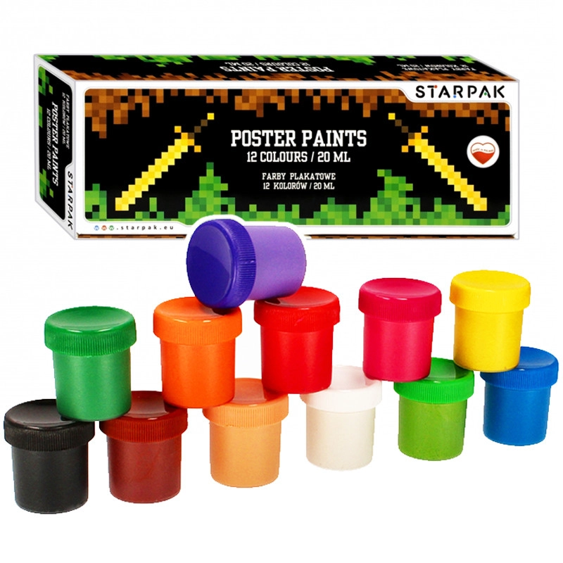 Sada barev PIXEL GAME, 12× 20 ml