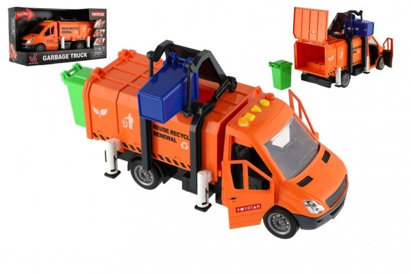 Auto popeláři plast 30cm na setrvačník se zvukem se světlem