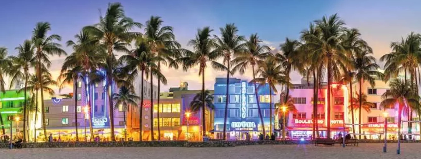 RAVENSBURGER panoramatické puzzle Ocean Drive 1000 dílků