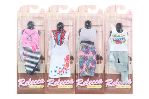 Šatičky pro panenku 12,5 × 5,5 cm