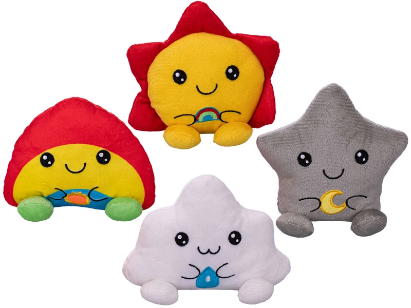 Plyšová postavička vesmír a počasí 14–16 cm