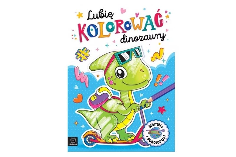 Lubię kolorować dinozaury