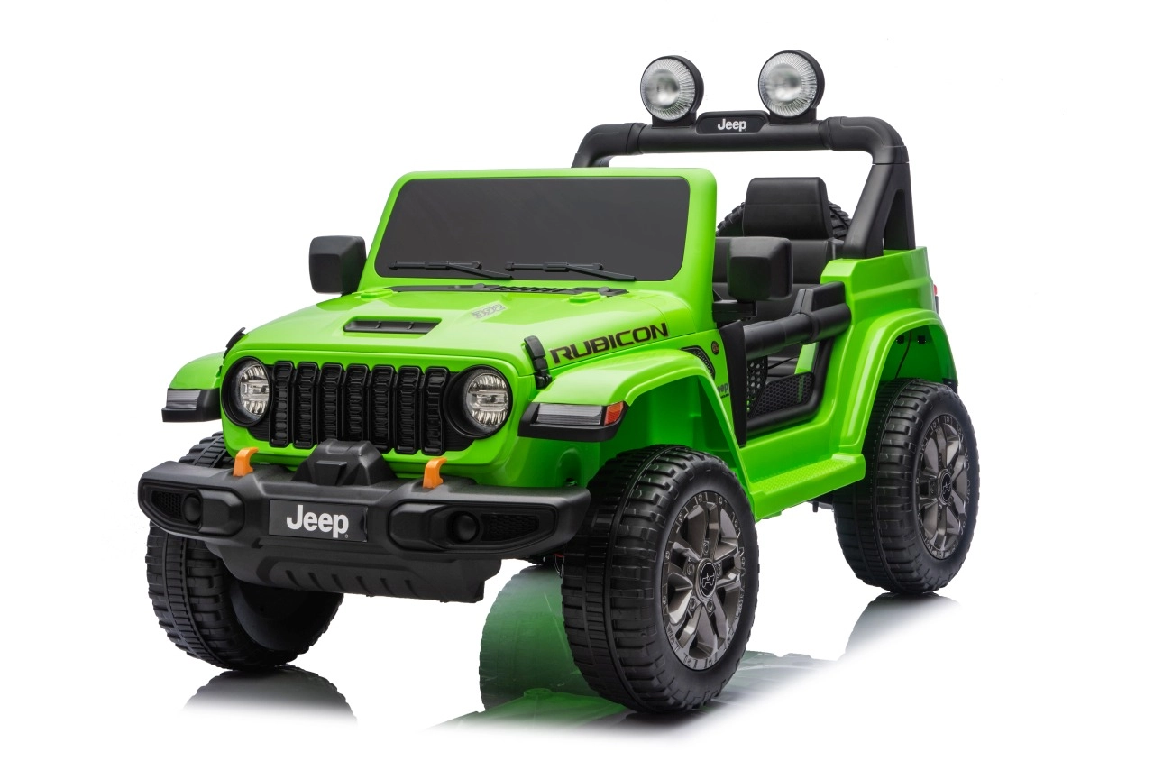 Dětské elektrické auto Jeep Wrangler Rubicon lift zelené