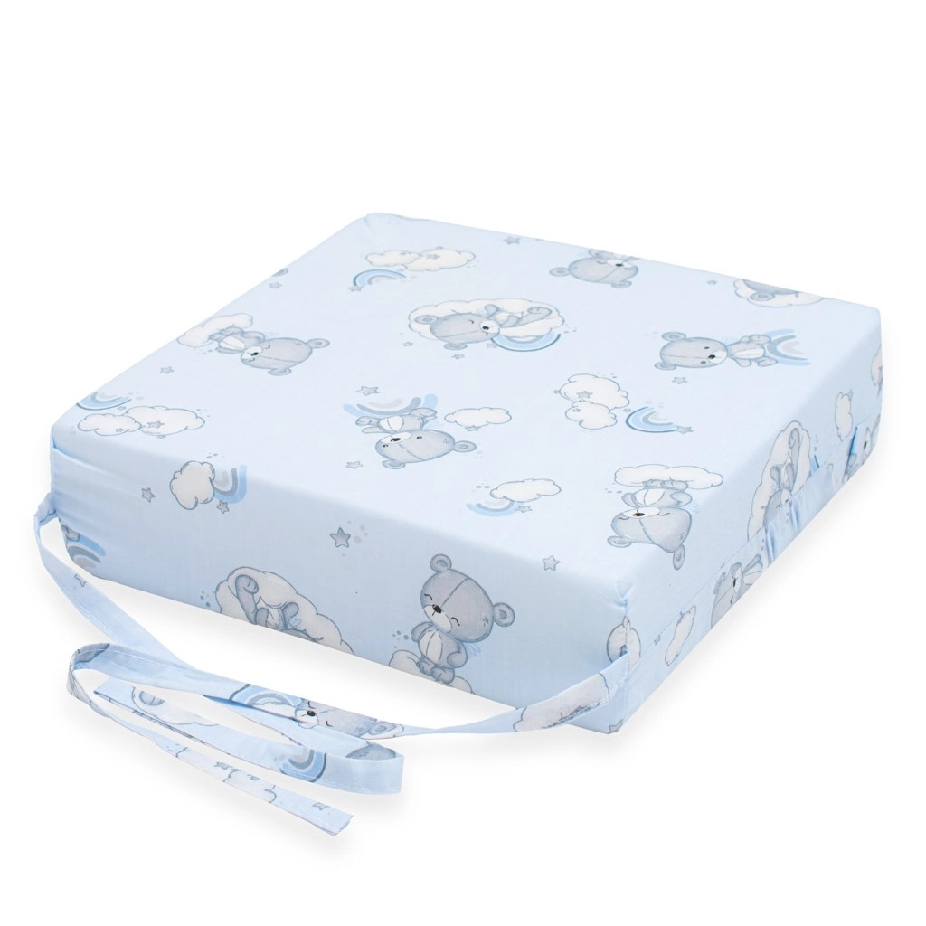 Dětský podsedák na židli New Baby Basic Bear, modrý