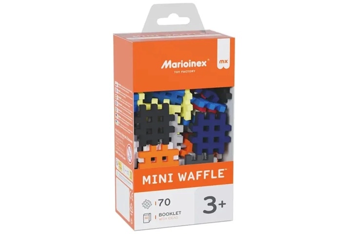 Mini waflové stavebnice 70 dílků