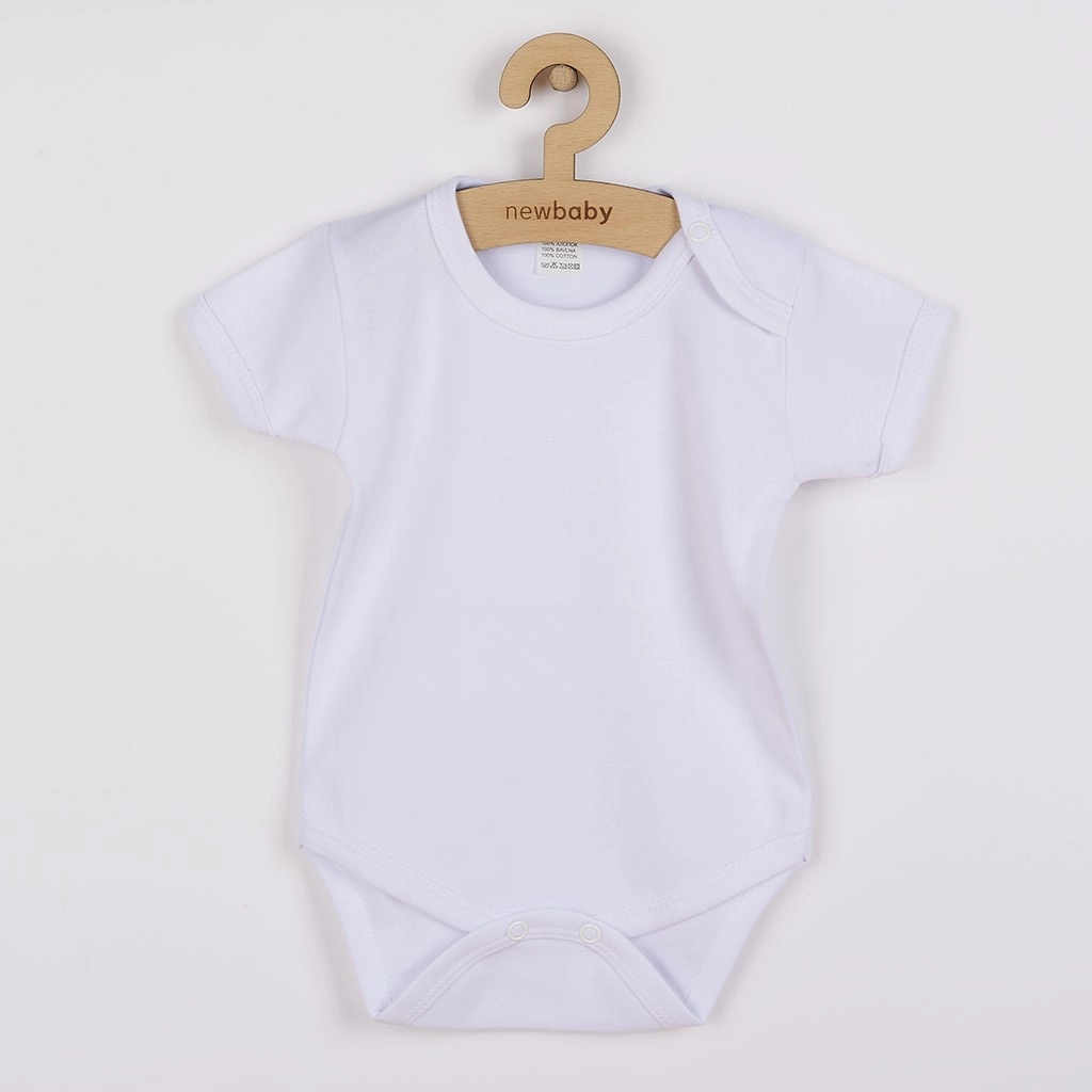 Dětské body s krátkým rukávem New Baby Classic z bavlny
