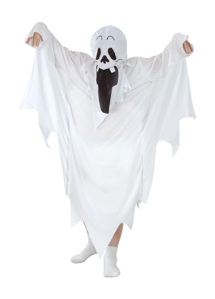 Dětský kostým ducha na Halloween