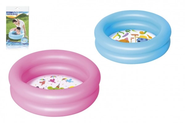Nafukovací bazének s motivem (růžový/modrý), 61x15cm