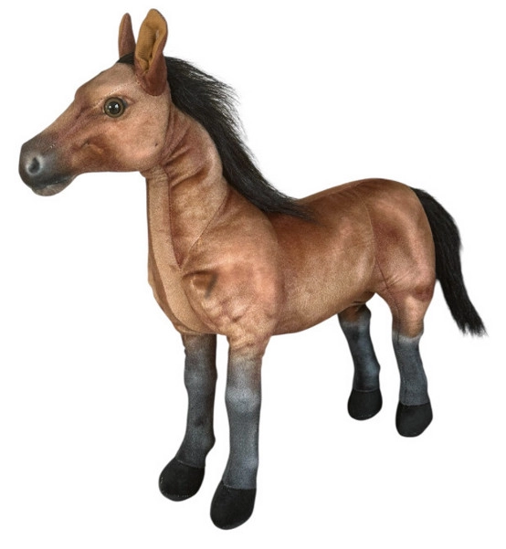 Plyšový arabský kůň 55 cm
