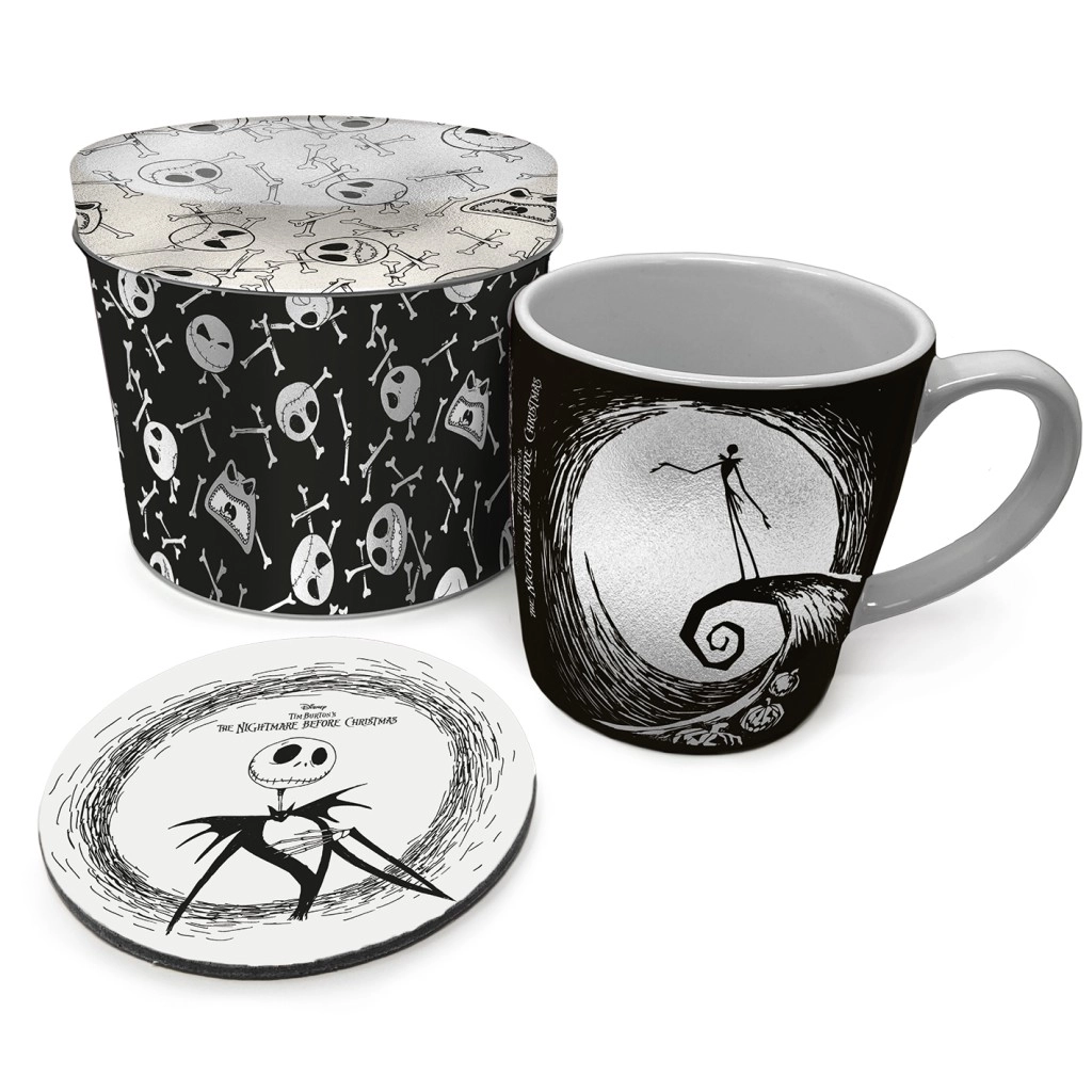 The Nightmare before Christmas Dárkový set (hrnek + podtácek + plechovka)