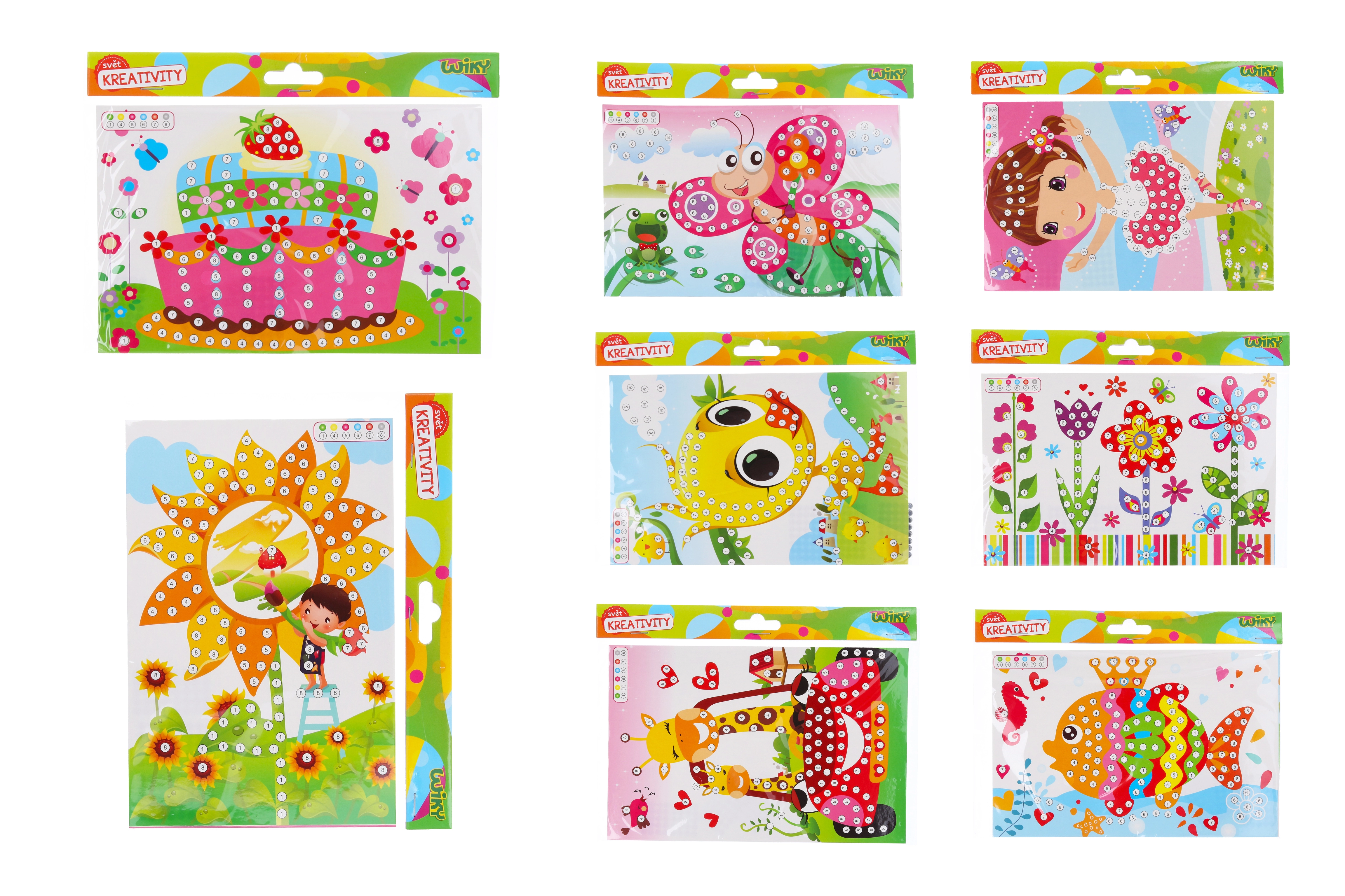 Levně Kreativní set vánoční přání s kamínky + obálka140x230mm