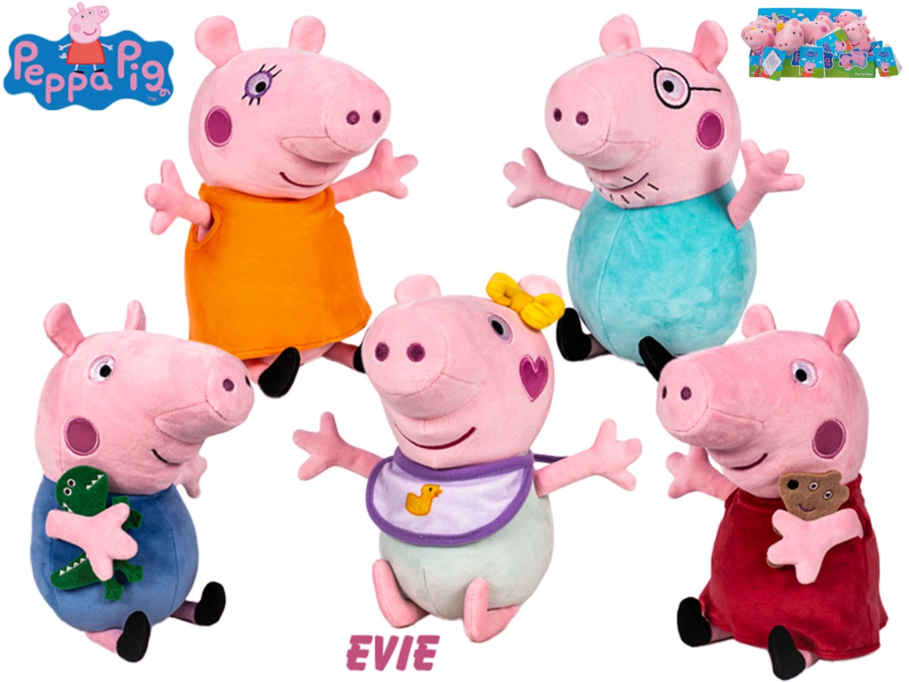 Plyšová postavička PEPPA PIG 20 cm