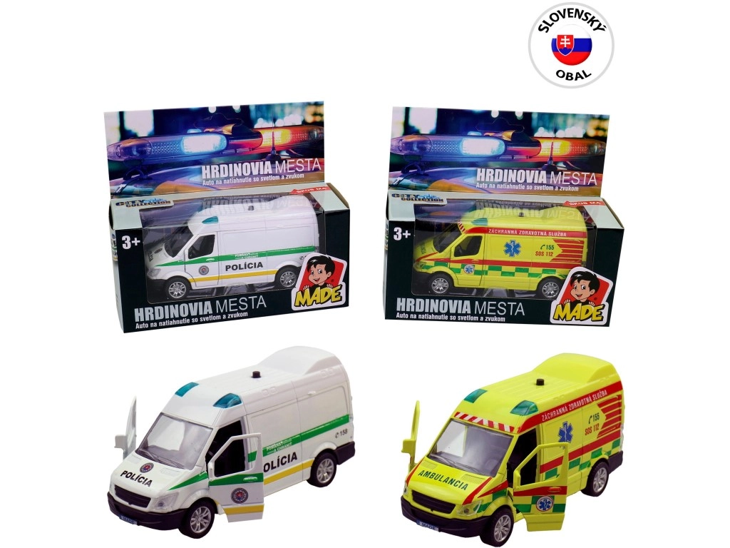 Auto záchranářské SK 11 cm Polícia