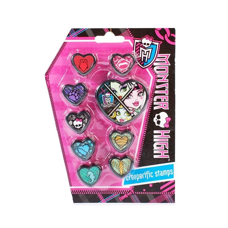 Razítka Monster High – sada pro děti