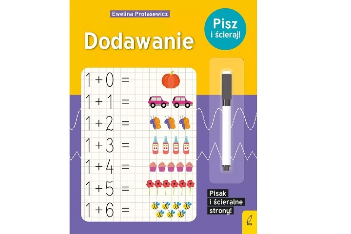 Sčítání – piš a stírej