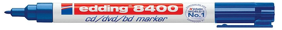 Popisovač na CD EDDING 8400, modrý EDDING