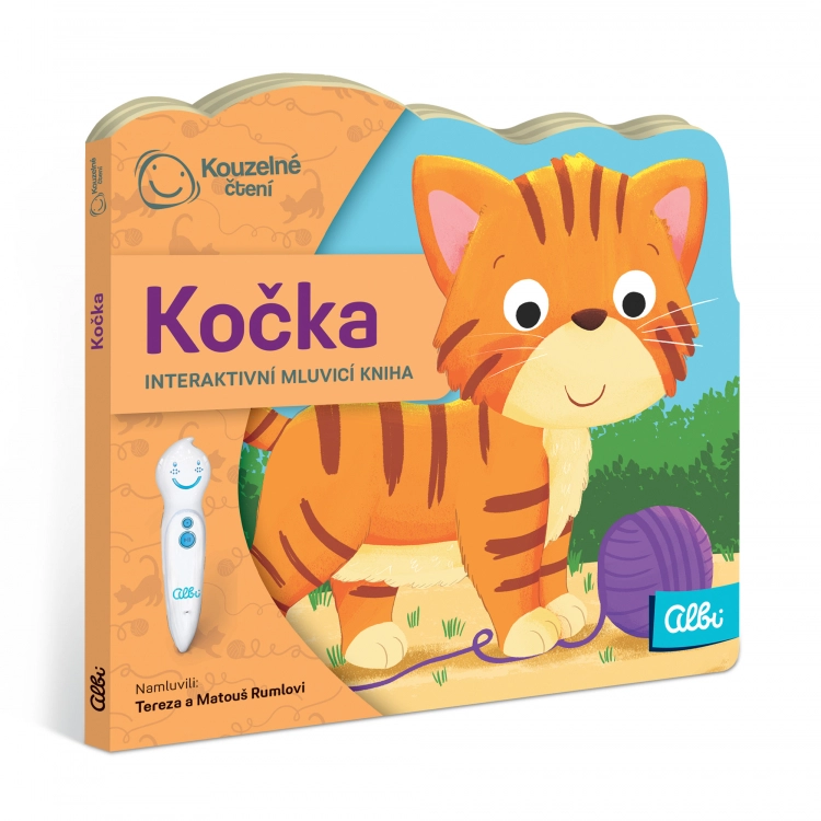Kouzelné čtení ALBI: minikniha Kočka (pro elektronickou tužku)