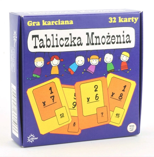 Karetní hra Tabulka násobení