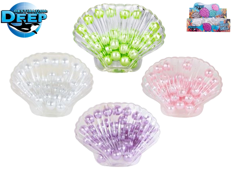 Mušle s křupajícími kuličkami 8,5 cm