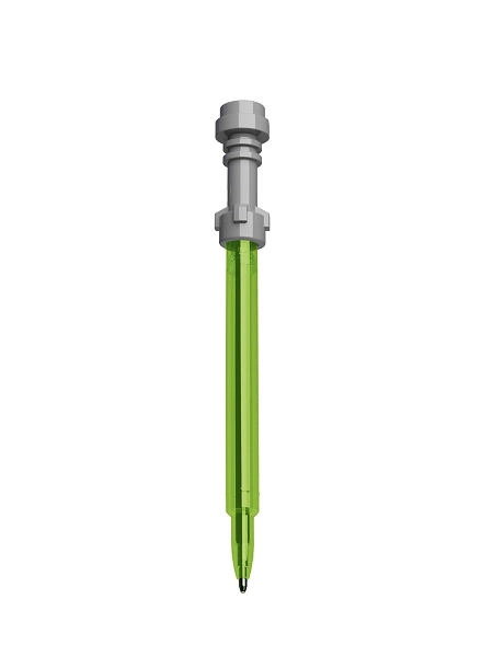 LEGO Star Wars gelové pero Světelný meč - světle zelené
