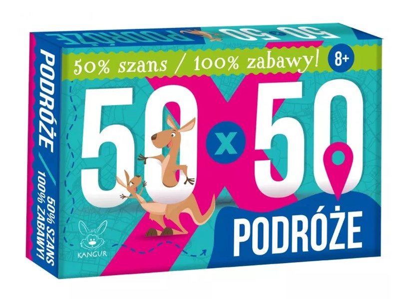 Levně 50 x 50: Cestování – party hra rychlých rozhodnutí