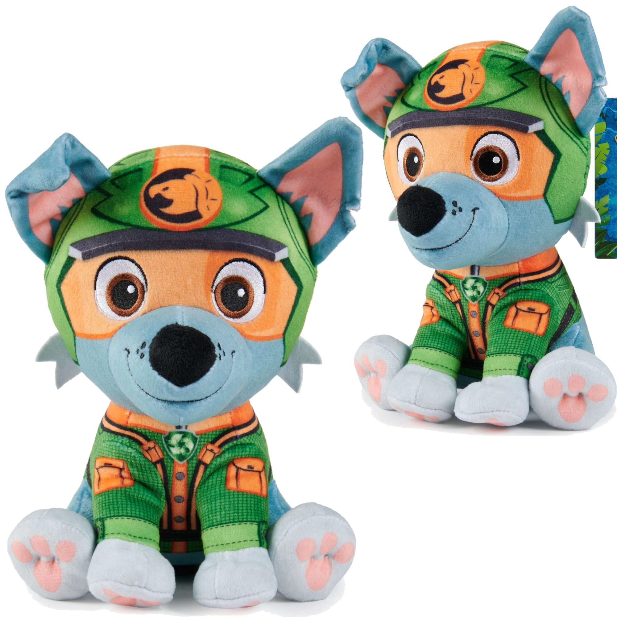 Plyšák PAW PATROL Rocky Jungle Pups 18 cm