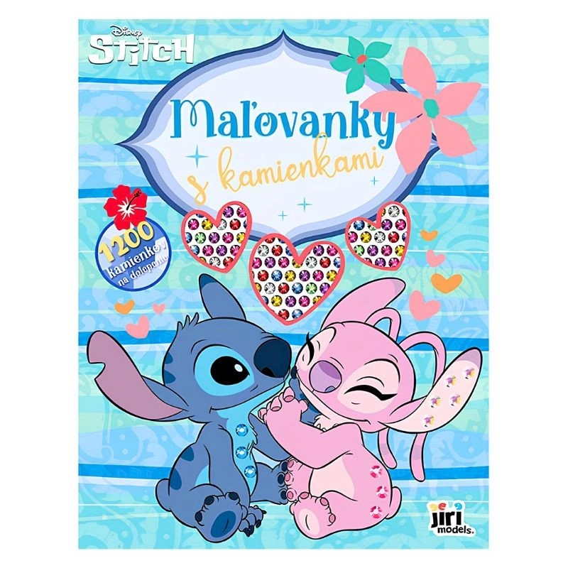 Omalovánky s kamínky Lilo & Stitch