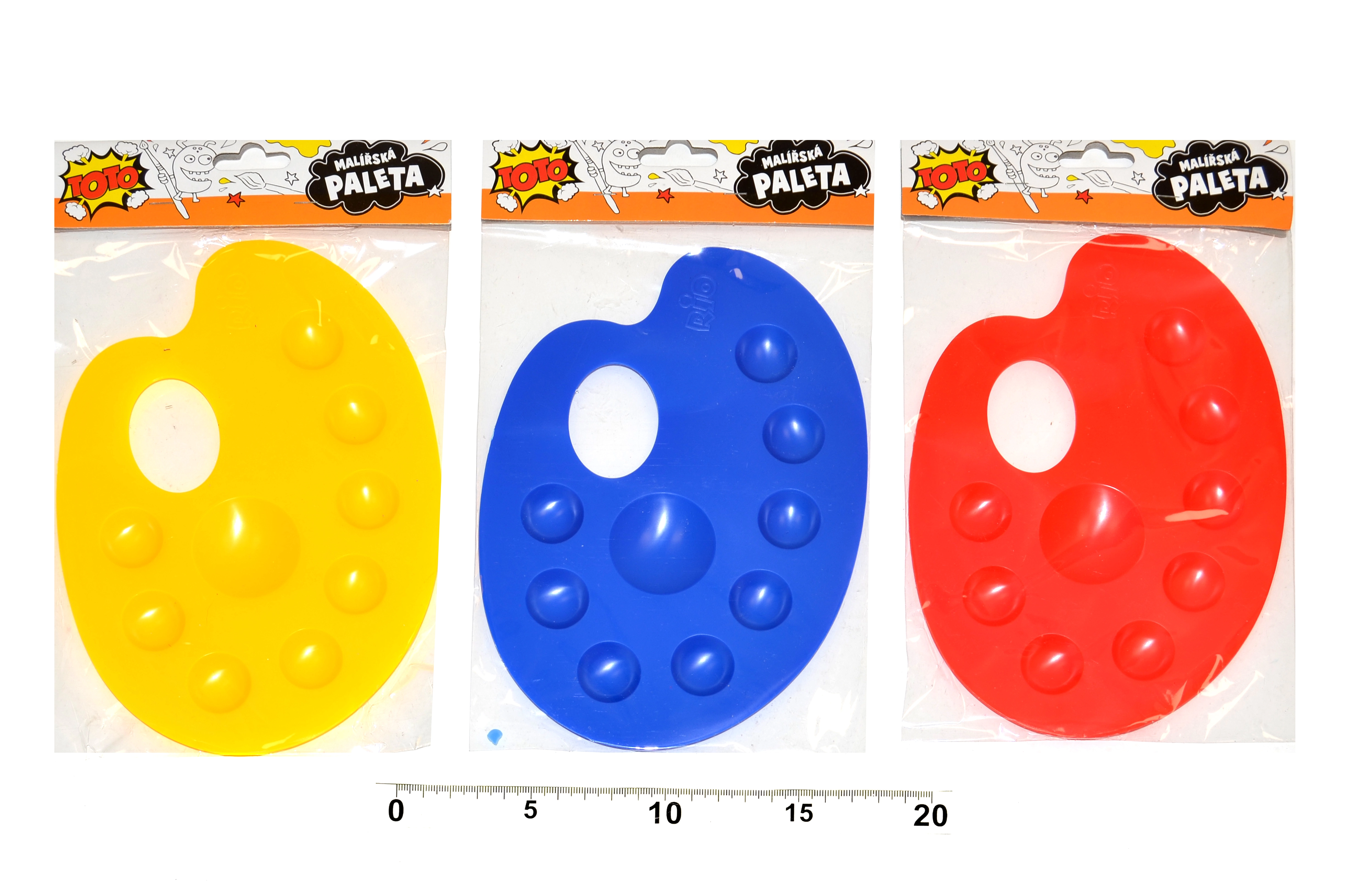 Levně TOTO Malířská paleta (20cm) Bílá 8590331329991