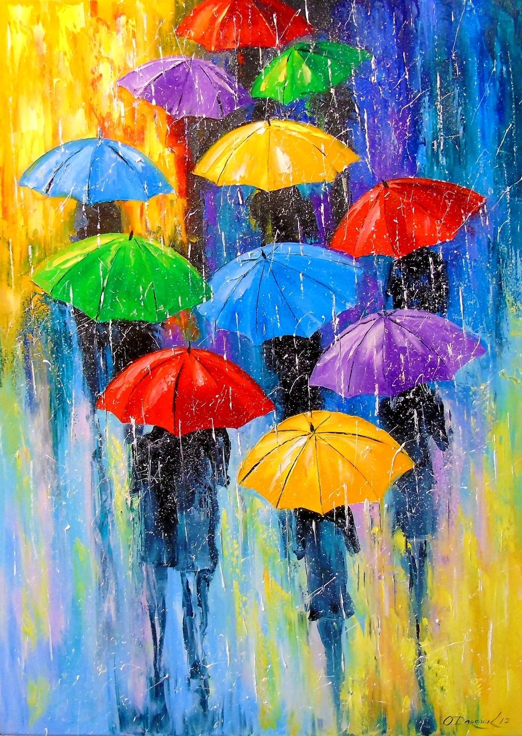 Puzzle Deštivý den 1000 dílků