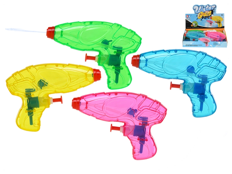 Vodní pistole 12 cm – sada 12 ks, 4 barvy