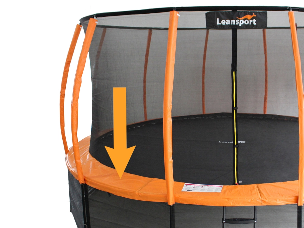 Pružinový kryt pro 12ft trampolínu LEAN SPORT BEST