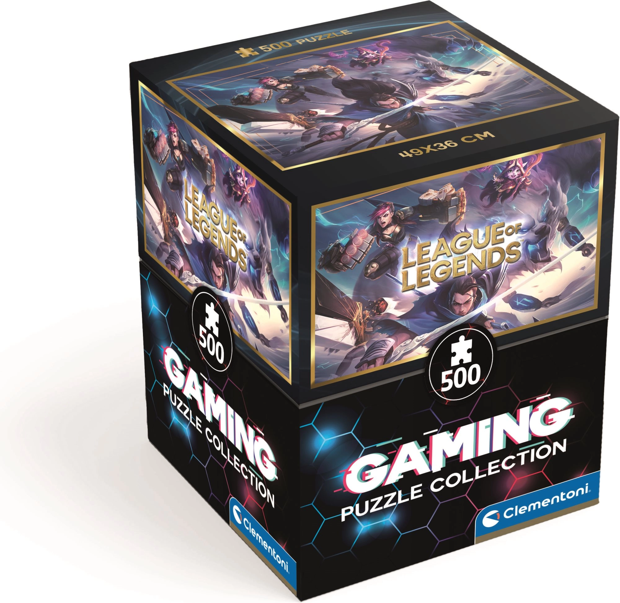 CLEMENTONI Gaming Collection League of Legends 500 dílků