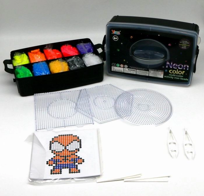 Fluorescenční zažehlovací korálky 10 000 ks