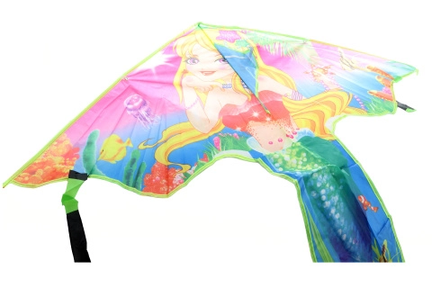 Létající drak s motivem mořské panny