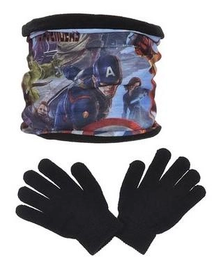 Nákrčník a rukavice Avengers